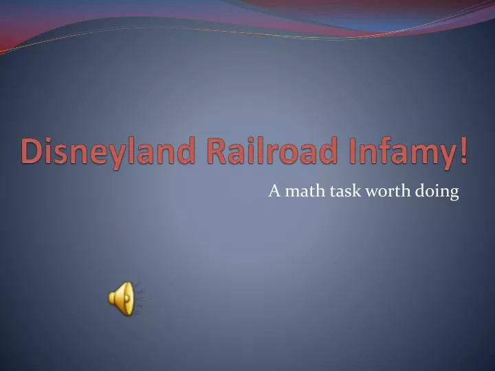disneyland railroad infamy