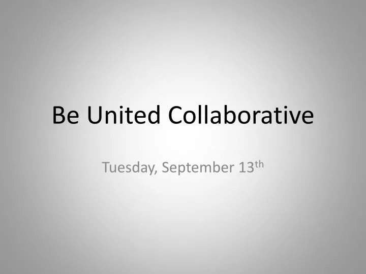 be united collaborative