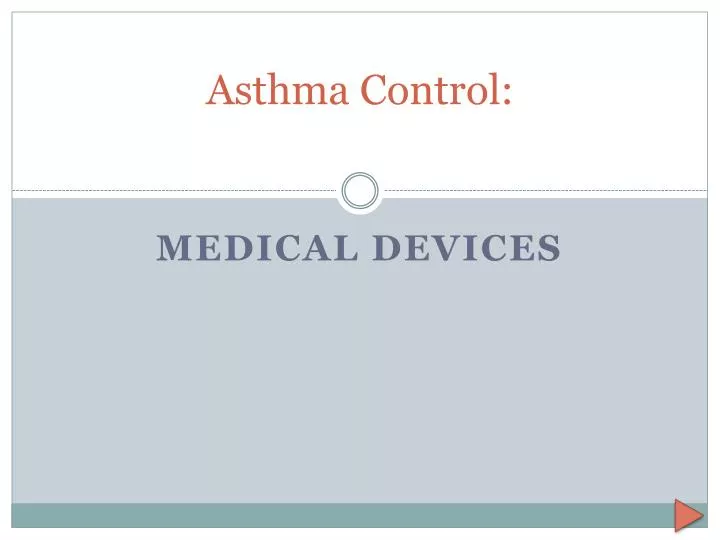 asthma control