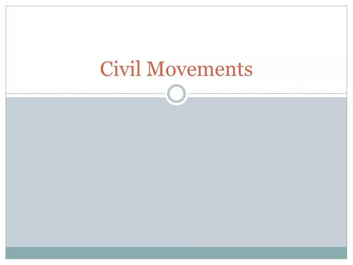 civil movements