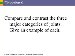 objective 9