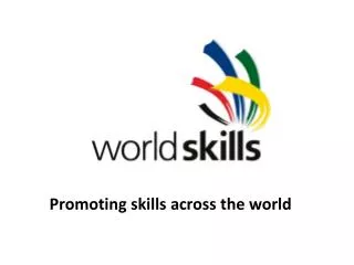 Promoting skills across the world