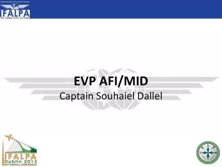 EVP AFI/MID Captain Souhaiel Dallel