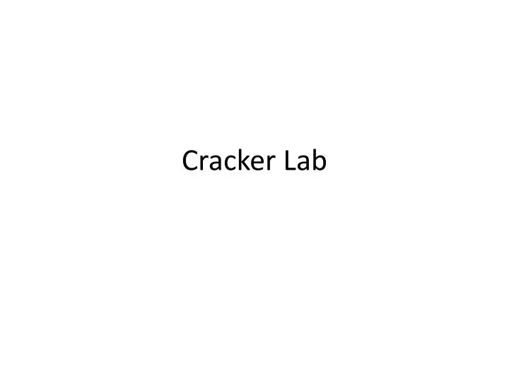 cracker lab
