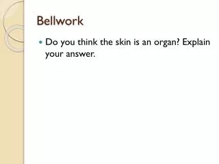 bellwork