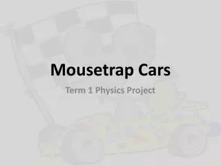 Mousetrap Cars
