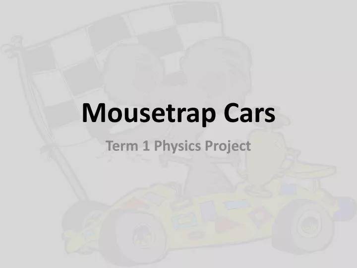 mousetrap cars