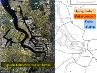 luchtfoto en kaart