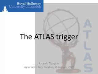 The ATLAS trigger