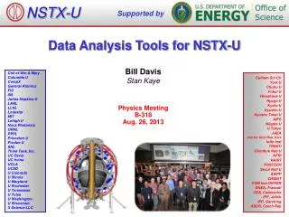 Data Analysis Tools for NSTX-U
