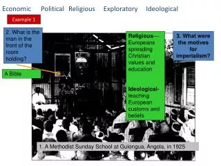 3 . What were the motives for imperialism?