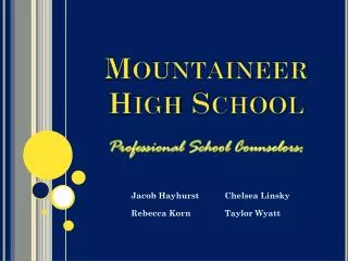Mountaineer High School