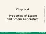 Chapter 4 Properties of Steam and Steam Generators - slide 1