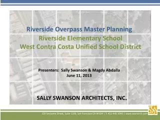 Riverside Overpass Master Planning