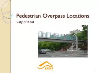 Pedestrian Overpass Locations