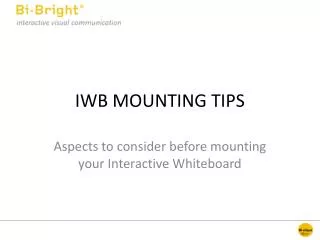 iwb mounting tips
