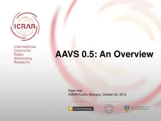 AAVS 0.5: An Overview
