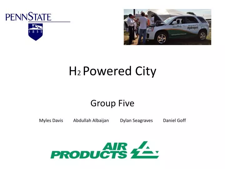 h 2 powered city