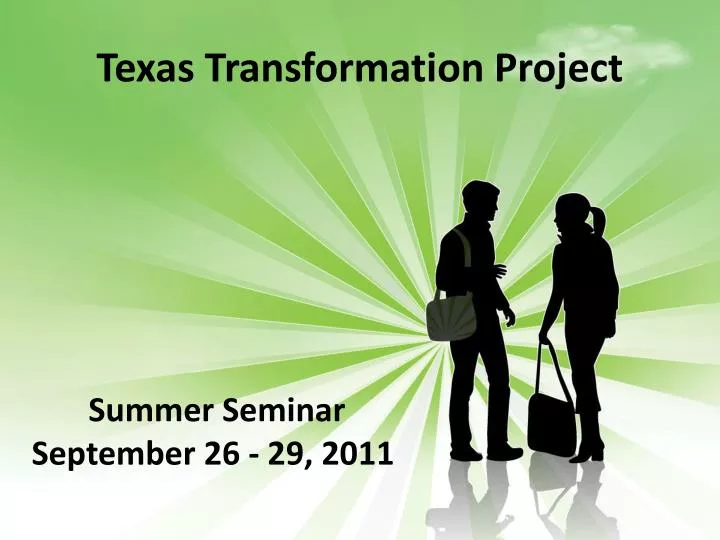 texas transformation project