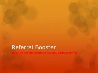 Referral Booster