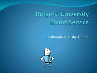 Rutgers’ University Escort Service