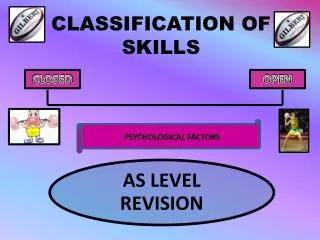 CLASSIFICATION OF SKILLS