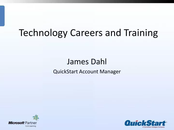 technology careers and training
