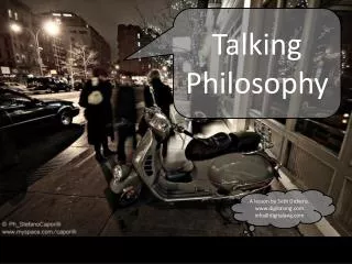 Talking Philosophy