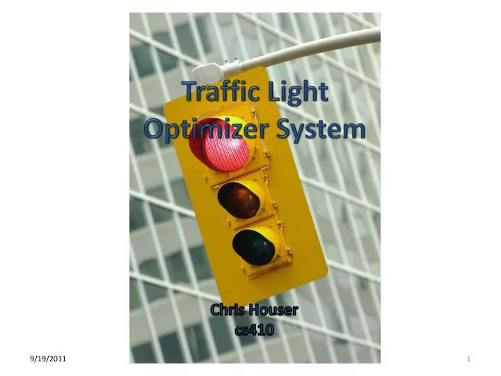traffic light optimizer system