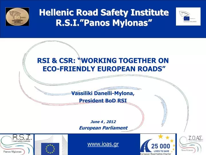 rsi csr working together on eco friendly european roads