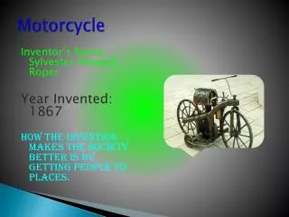 motorcycle