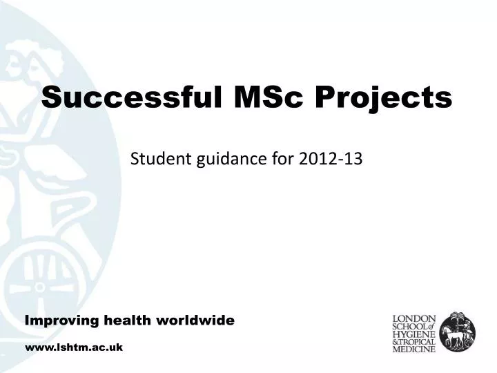 successful msc projects