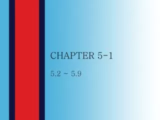 CHAPTER 5-1