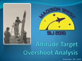 Altitude Target Overshoot Analysis