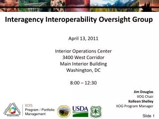 Interagency Interoperability Oversight Group
