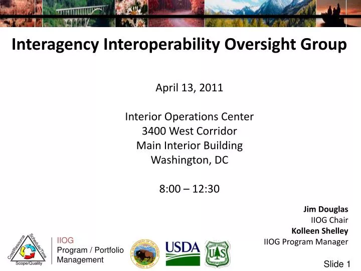 interagency interoperability oversight group