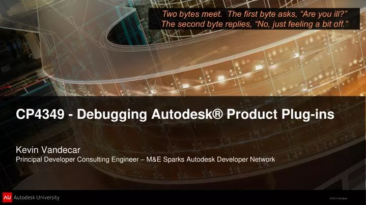 cp4349 debugging autodesk product plug ins