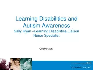 Learning Disabilities and Autism Awareness