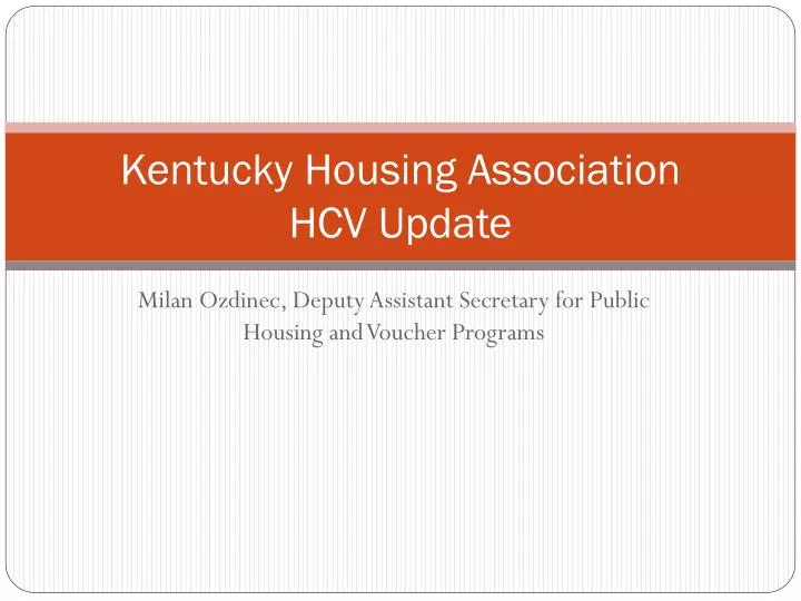 kentucky housing association hcv update