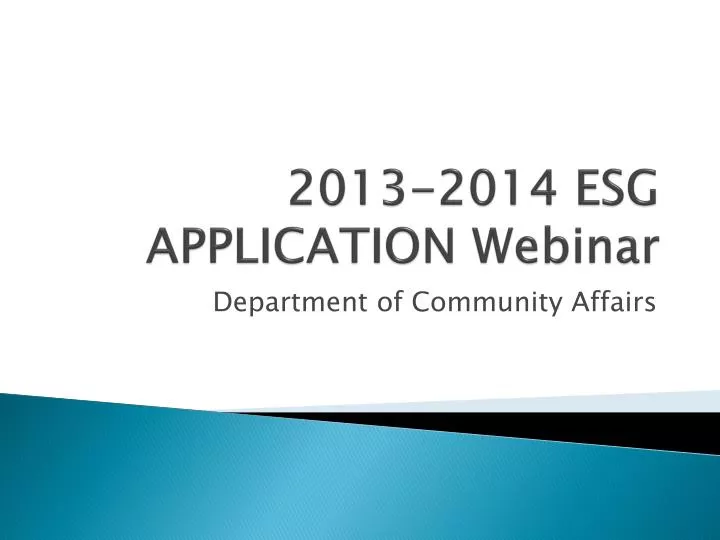 2013 2014 esg application webinar