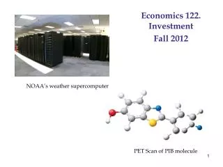 Economics 122. Investment Fall 2012