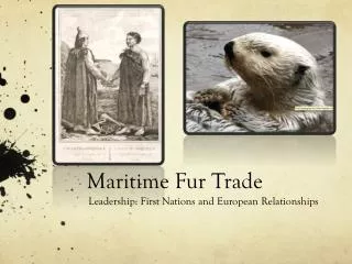 Maritime Fur Trade