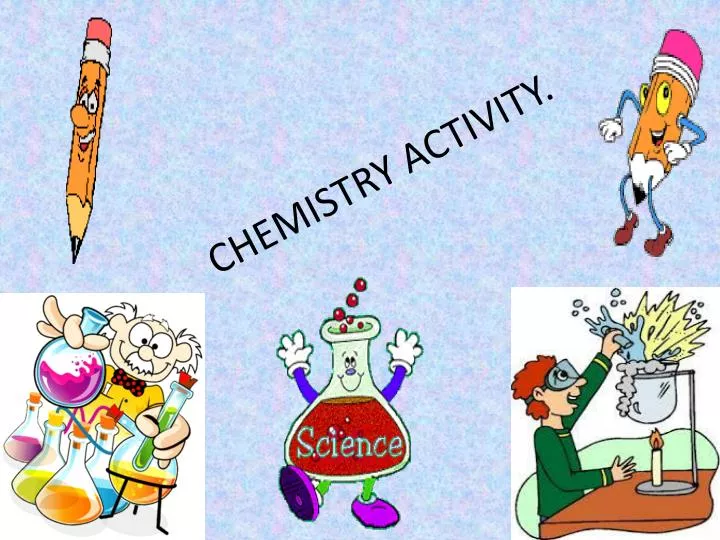 chemistry activity