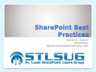 SharePoint Best Practices