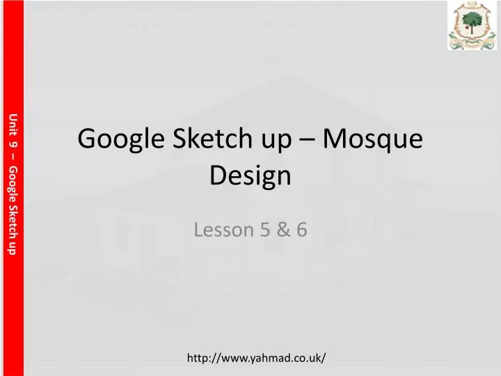 google sketch up mosque design