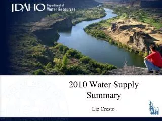 2010 Water Supply Summary