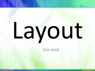 layout