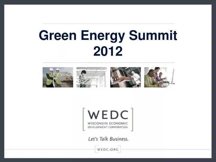 green energy summit 2012