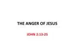 THE ANGER OF JESUS