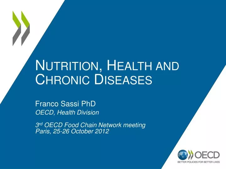 nutrition health and chronic diseases